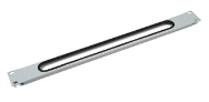 Élément d'entrée de câbles pour rack Triton - Façade - RAL 7035 - 1U