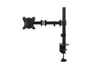 Support de bureau articulé Equip pour écrans 13"-27" - Pince - 8 kg - 33 cm (13") - 68,6 cm (27") - 100 x 100 mm - Noir
