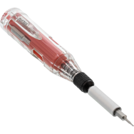 Tournevis en ligne avec porte-embout 12 en 1
