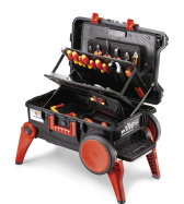 Wiha 44128 Kit d'outils XXL III électrique - 100 pièces pour électriciens