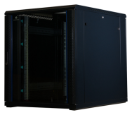 Rockstable 18U 19" Armoire de serveur en verre trempé autoportante