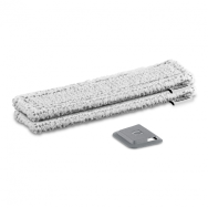 Kärcher 2.633-131.0 Chiffon de nettoyage WV 2 Plus WV 5 Premium Gris