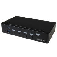StarTech Commutateur KVM DisplayPort 4 ports USB 3.0 4K