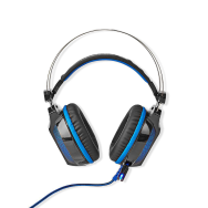 Casque de jeu USB Nedis, micro rétractable