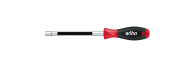 Porte-embouts Wiha avec poignée, tige flexible, 1/4", 26,8 cm