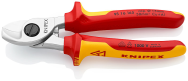 KNIPEX 95 16 165 Coupe-câbles isolés 165 mm