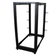 Rack serveur StarTech 25U à cadre ouvert réglable et 4 montants