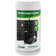 Lingettes nettoyantes pour équipements InLine 43200