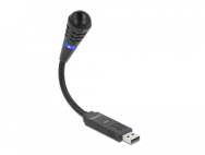 Delock 66499 - Microphone pour ordinateur portable - -35 dB - 70 - 15 000 Hz - 16 bits - 48 kHz - Unidirectionnel