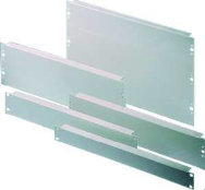 Panneau factice Rittal DK 19" 1 U hauteur d'installation 44 mm RAL 7035