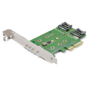 Carte adaptateur SSD M.2 StarTech 3PT PEXM2SAT32N1