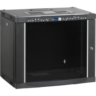 Banc mural Ekivalan 19" Professional 12 U, 600 x 1000 mm, noir