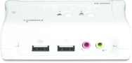 Port KVM 02/USB TRENDnet TK-209K / Audio