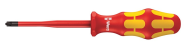Wera 165 iS PZ/S VDE - 26 mm - 9,8 cm - 26 mm - Rouge/Jaune - Rouge