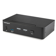 Commutateur KVM StarTech DisplayPort à 2 ports 4K 60 Hz TAA