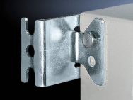 Rittal SZ Support mural, acier inoxydable 1.4301, distance au mur 10 mm