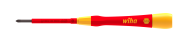 Tournevis Wiha PicoFinish, 16,7 cm, rouge/jaune, 20 g