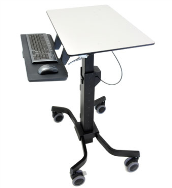 Ergotron TeachWell Mobile Digital Workspace - Chariot multimédia - Graphite - Gris - Métal - 17,5 kg - UL - 51 cm