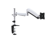 Support de bureau articulé Equip pour écran 13"-27" - Pince - 33 cm (13") - 68,6 cm (27") - 100 x 100 mm - Réglage de la hauteur - Blanc