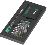 Tournevis Wera Kraftform Kompakt + Tool-Check PLUS 1/4"