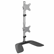 Support vertical pour écran double StarTech 27 pouces en aluminium