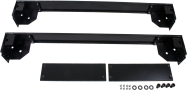 Rockstable 19" Plate-forme à roulettes à douille SPCC Acier Noir