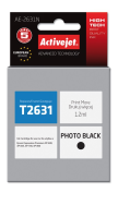 Cartouche d'encre noire Activejet AE-2631N 12 ml remplace Epson 26 T2631