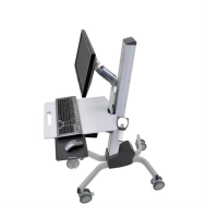 Chariot LCD Ergotron Neo-Flex - Chariot multimédia - Gris - Aluminium - Plastique - Acier - Zinc - Écran plat - 11,8 kg - 68,6 cm (27")