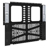 Panneau coulissant de rangement pour composants de proximité Chief - Noir - 6,8 kg - Mur - 272 mm - 35 mm - 577 mm