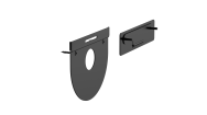 Logitech Tap Support mural - kit de montage