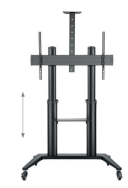 Hagor BrackIT Stand HD XXL 140 kg 65"-120" VESA 1000x600 Support inclinable
