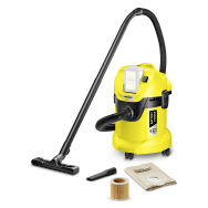 Kärcher 1.629-910.0 Aspirateur poussière 17 L Noir Jaune