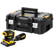 Ponceuse oscillante sans fil DEWALT DCW200 18 V | DCW200NT-XJ - jaune/noir - T-STAK Box II