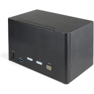 Commutateur KVM DisplayPort 4K à 2 ports pour quatre écrans SV231QDPU34K