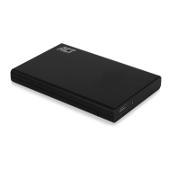 ACT Boîtier de disque dur SATA 2,5" sans vis USB-C 3.2 Gen2, rapide