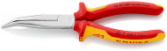 KNIPEX 26 200 Pince coupante à becs plats et ronds, 200 mm