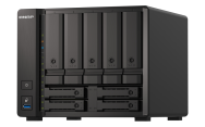 NAS QNAP 9 baies, AMD Ryzen V1500B 4 cœurs 8 To 2,2 GHz, 32 Go