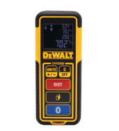 DEWALT DW099S - 30 m - Horizontal - Niveau à bulle - Noir - Bleu - Rouge - Jaune - Pile - Alcaline