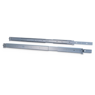 Rails de rack 19" 1U Inter-Tech 88887211, capacité de charge de 30 kg