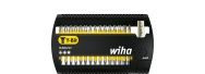 Wiha 41832 Bit Set - Kit professionnel complet de 32 pièces