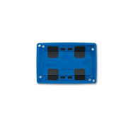 BUSCH JAEGER 2CKA006220A0387 Boîte d'encastrement bleu panneau freeahome 4,3"