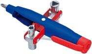 KNIPEX 00 11 07 - Zinc moulé sous pression - 4 têtes - 6, 5, 8, 9 mm