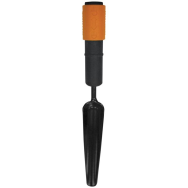 Fiskars 1000731 - Transplantoir - Plastique - Acier - Noir - Orange - Pointe ronde - Ergonomique - 32,8 cm