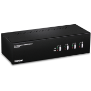 TRENDnet TK 440DP - Commutateur KVM/Audio/USB