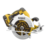 DEWALT DCS570NT-XJ - Panneau de particules - plaques de plâtre - Bois - Noir - Jaune - Sans balais - 18,4 cm - 5 500 tr/min - 6,4 cm