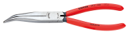 KNIPEX Pince plate à becs ronds coudés à 40° pour l'électronique et la mécanique fine 200 mm 38 21