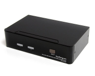 StarTech Commutateur KVM USB DVI 2 ports Hub audio USB 2.0