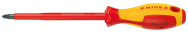 Tournevis Pozidriv VDE KNIPEX PZ 3 - 150 mm