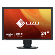 EIZO 61,0 cm (24") CS2400S 16:10 HDMI+DP+USB-C IPS noir - Écran plat - 24"
