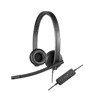 Logitech USB Headphones H570e - Headphones